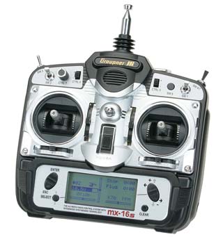 Aeromodellismo Radio Groupner MX 16 S